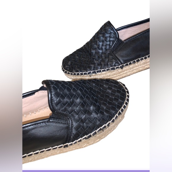 SAM EDELMAN Catherine black leather espadrille loafers women’s shoes size 9 - Picture 9 of 16